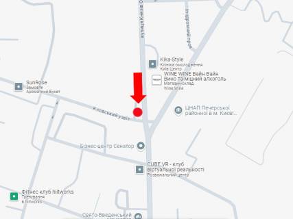 Non-Standard A in Kyiv, 2.1x3.8  Князів Острозьких (кол. Московська) вул., 26, зупинка "Центр надання адміністративних послуг Печерського району", (S внутр. бренд. = внутр. 7,9695 м2 + сіті 4,32 м2) scheme