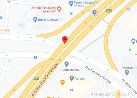 Non-Standard A in Kyiv Demeevskaa pl. - Goloseevskij av., st.m. "Demeevskaa", v storonu st.m. "Poznaki". Montaz+demontaz oplacivaetsa otdel'no, ctomost' rabot ravna stoimosti dop. smeny suzeta scheme
