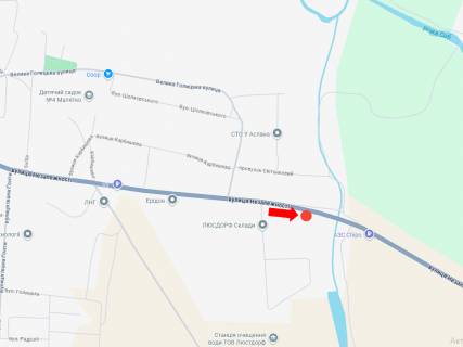 Billboard A in Illintsi, 3x6  Nezaleznosti st. scheme