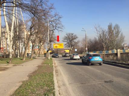 Billboard A in Zaporizhzhya, 3x6  Gagarina st., 10, v bik Sobornogo av. (kol. Lenina av.) Photo 1