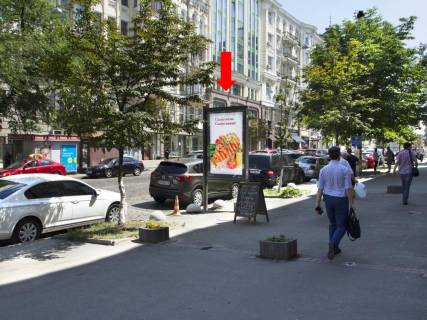 Citylight  in Kyiv, 1.8x1.2  Hmel'nic'kogo st., 29/2 / st. Franka, navproti McDonald's, v storonu st. Hresatik Photo 1