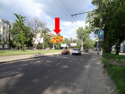 Billboard A in Mykolaiv, 3x6  Central'nij av. (kol. Lenina av.) / Inzenerna st., bila TRC "City Center", z centru Photo 1