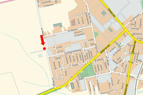 Billboard A in Rivne, 3x6  Makarova st. / Boarka st., bila supermarketiv "Epicentr", "METRO" scheme