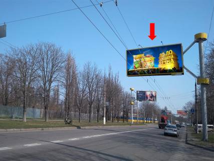 Billboard A in Kremenchuk, 3x6  Pugacova st. / Kiivs'ka st., bila AZS Photo 1