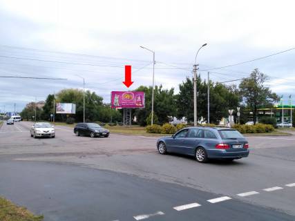 Billboard A in Uzhgorod, 3x6  Kapusans'ka st. / Bab''aka st., v bik Bab''aka st. Photo 1