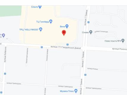 Billboard A in Chernihiv 77-i Gvardijs'koi divizii st., 1v, apteka "Med Servis", NoK033, prajs za rolik 10 sek 1 vihid/5 hvilin, z 8:00-22:00. Rozrahunok dla insih parametriv translacii utocnujte u menedzera. scheme