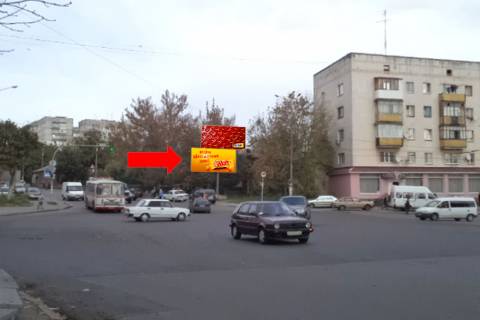 Billboard  in Zhytomyr, 3x6  Berdicivs'ka st., 97 / Tolstogo st., na svitlofori, nizna Photo 1