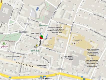 Citylight B in Ivano-Frankivsk Grusevs'kogo   (navproti Prosviti) No1 scheme