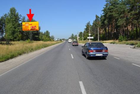Billboard B in Solonitsivka, 3x6  с. Солоницівка, кафе "Лісове", у бік Ольшан Photo 1