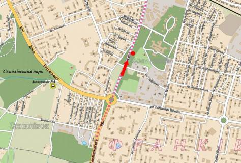 Prismatron, Prism A in Lviv, 3x6  Kul'parkivs'ka st., 99, v centr - 117118 scheme