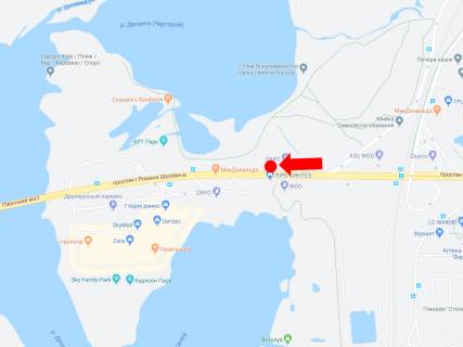 Prismatron, Prism A in Kyiv, 3x6  Suhevica av. (kolis. Vatutina av.) 5, bila AZS "Okko", navproti TRC Sky mall, v bik Pivnicnogo mostu, av. Banderi - 228833 scheme