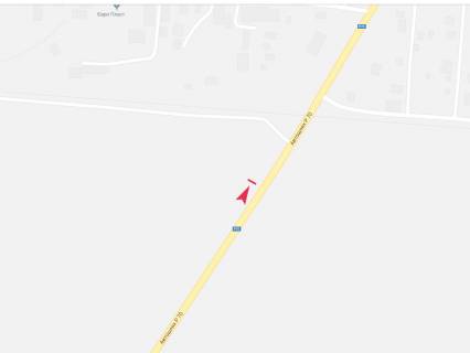 Billboard B in Velikodolinske, 3x6  смт Великодолинське, (2), в'їзд з боку Овідіополя scheme