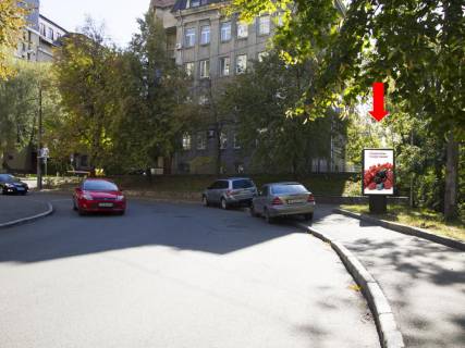 Citylight A in Kyiv, 1.8x1.2  Kruglouniversitets'ka st., 16, v storonu st. Luterans'koi Photo 1