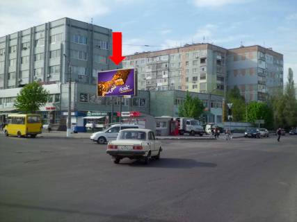 Billboard  in Kropyvnytskyi (Kirovograd), 3x6  Hmel'nic'kogo pl. / Ostrovs'kogo st., dim pobutu "Ingul", lal'kovij teatr Photo 1