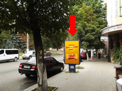 Citylight  in Zhytomyr, 1.8x1.2  Pokrovs'ka st. (kol. Sorsa st.), 4 / Kiivs'ka st., bila magazinu "Radiodetali" Photo 1