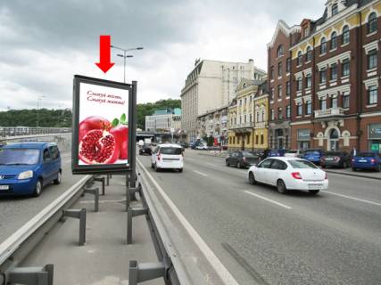Video Billboard A in Kyiv, 1.8x1.2  Набережно-Хрещатицька вул., 9, на р/п, (1-2), у бік ст.м. "Поштова площа" - 583574 Photo 1