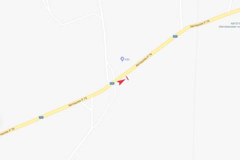 Billboard A in Borov, 3x6  смт Борова, автошлях Р79, в'їзд, з Ізюму, в сторону Куп'янська scheme