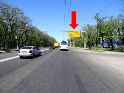 Billboard A in Mykolaiv, 3x6  Geroiv Stalingradu av., 11, bila supermarketu "Metro", AZS "Formula", z centru Photo 1