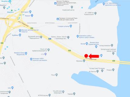 Prismatron, Prism A in Kyiv, 3x6  Pivdennij mist, v storonu centru - 292336 scheme