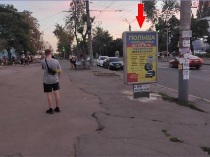 Citylight B in Krivy Rig, 1.8x1.2  Musorgs'kogo st., 26, zupinka "16-a mis'ka likarna" Photo 1