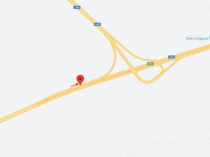 Billboard B in Dnipro trasi, 6х3  M-30, km 948+146 (livoruc), Krivoriz'ke sose, ruh do Dnipra, pered povorotom na m. Kam'ans'ke scheme