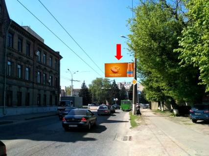 Billboard A in Kharkiv, 3x6  B. Goncarivs'ka st., 33, v storonu Seminars'koi st. Photo 1