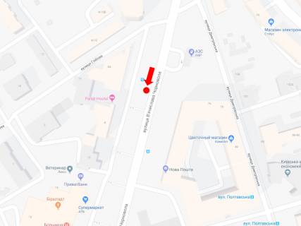Video Billboard  in Kyiv, 2.3x3.14  Cornovola st., 8, v bik av. Peremogi, (rolik 10 sek, 1 vihid/1,5 hvilini) - 441230 scheme