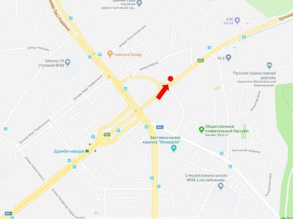 Backlight  in Kyiv, 2.3x3.14  Druzbi Narodiv bst. / st. Kurganivs'ka, v storonu mosta Patona, Nabereznogo sose scheme