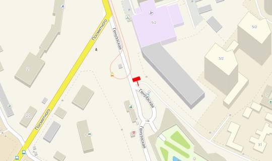 Prismatron, Prism  in Odessa, 3x4  Genuez'ka st., 4d - Gagarins'ke plato, Arkadia - 431814 scheme