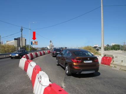 Billboard  in Kyiv, 3x6  Banderi av., 16B - st. Bogatirs'ka, mist, zaizd z av. Banderi v bik Oboloni Photo 1