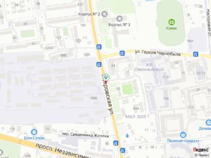 Prismatron, Prism A in Zhytomyr Pokrovs'ka st., 94, z mista - 399558 scheme