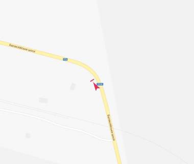 Billboard B in Slobozhansk, 3x6  Slobozans'ke,Balakliivs'ke sose - viizd pered pereizdom scheme