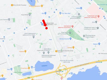 Prismatron, Prism A in Kyiv, 3x6  Revuc'kogo st., 18, v bik st. m. "Harkivs'ka" - 306530 scheme