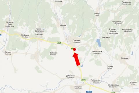 Billboard  in Uzhgorod, 3x6  Trasa Kiiv-Cop, s. Seredne, v bik m. Uzgorod, bila radiocentru scheme