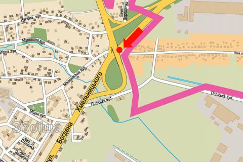 Non-Standard  in Lviv, 2x20  Hmel'nic'kogo st., AZS "ANP", v''izd v misto scheme