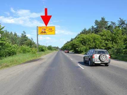 Billboard B in Vasishcheva, 3x6  Промислова вул., смт Васищеве, біля АЗС, (1), у бік м. Харків Photo 1
