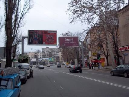 Billboard + in Odessa, 3x6  Середньофонтанська вул., 34, навпроти Photo 1