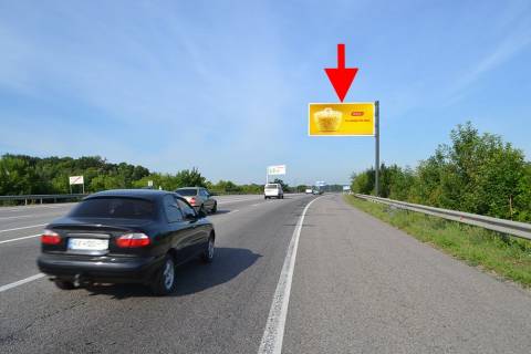 Billboard A in Pisochin, 3x6  Полтавський шлях - с. Пісочин, Автомобільна вул., (1), з центру Photo 1