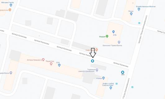 Billboard B in Dnipro (Dnipropetrovsk), 6х3  st. Kalinova, 1 scheme