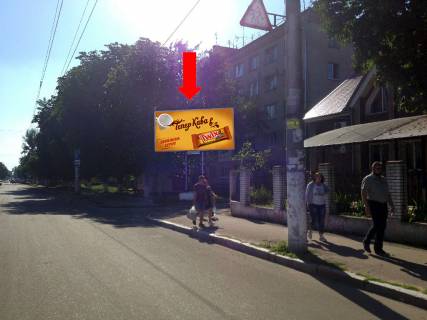 Billboard  in Zhytomyr, 3x6  Grusevs'kogo st. (kol. Kotovs'kogo st.), 35 / Knaziv Ostroz'kih st., v centr Photo 1