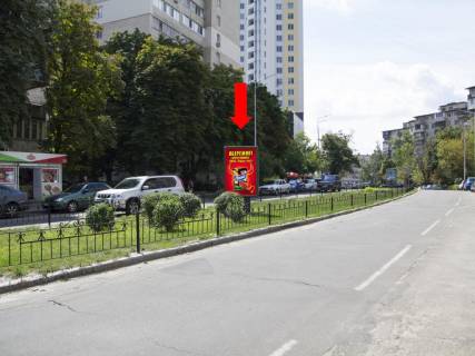 Citylight  in Kyiv, 1.8x1.2  Gavrilisina st. (kolis. st. Vasilevs'koi), 7, rozdil'nik, v storonu TRC "Smart Plaza", av. Peremogi Photo 1