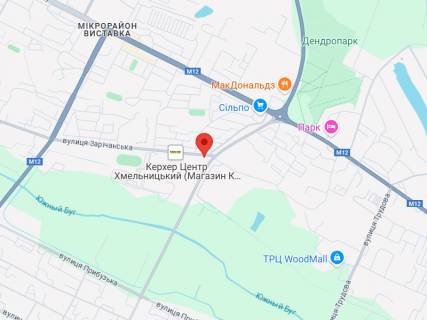 Citylight B in Khmelnitsky, 1.8x1.2  Зарічанська вул., 1, (1), ТРЦ "Проскурів Плаза", в сторону Свободи вул. scheme