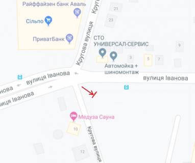 Billboard A in Zaporizhzhya, 6х3  Stefanova st. - Ivanova st. - Krugova st. scheme