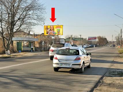 Billboard B in Boryspil, 3x6  Kiivs'kij Slah st., zupinka "Komsomol's'ke ozero", v bik m. Kiiv Photo 1