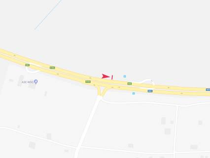 Billboard B in Pisochin, 3x6  Траса Київ - Харків (М-03), смт Пісочин, зупинка Райєлівівка, в'їзд з боку Харкова scheme