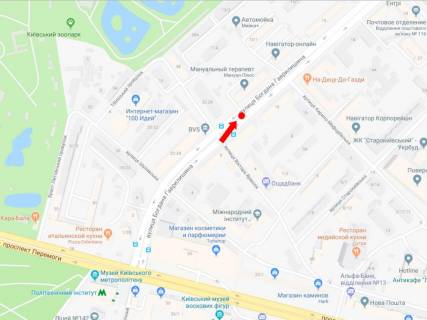 Citylight  in Kyiv, 1.8x1.2  Gavrilisina st. (kolis. st. Vasilevs'koi), 10 - st. Armoli, rozdil'nik, v storonu Luk'anivki scheme