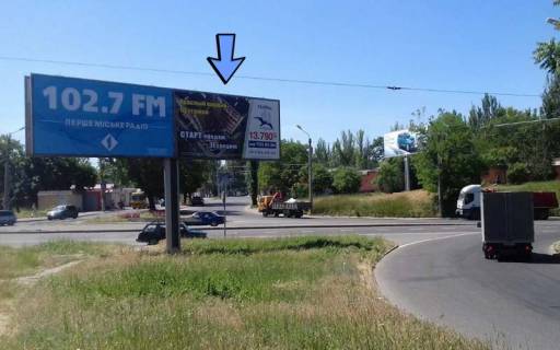 Billboard  in Odessa, 3x6  Dal'nic'ka st. - Stusa st., v centr, pravij Photo 1