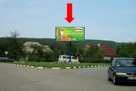 Billboard A in Kalush, 3x6  Banderi st. / Ivano-Frankivs'ka st. / L'vivs'ka st., v centr Photo 1