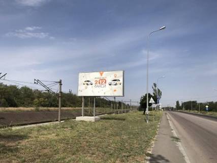 Billboard B in Zaporizhzhya o. Hortica, v storonu Hortickogo r-nu, ostanovka "Staryj Dnepr", vdol' z/d kolii, 169km+850m Photo 1