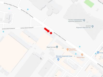 Video Billboard A in Kyiv, 2.3x3.14  Іллєнка вул. (колиш. Мельникова вул.), 83а, навпроти КІМВ, в бік ст. м. "Лук'янівська", центру - 583282 scheme